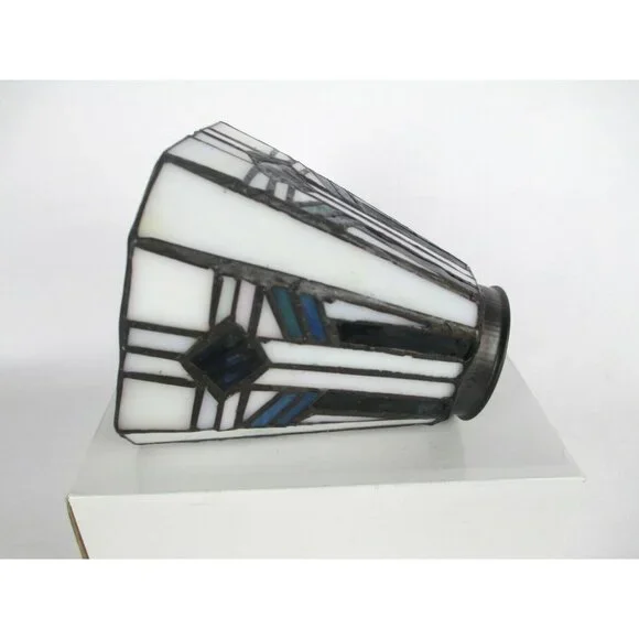 Westinghouse 8112100 2-1/4" Square Tiffany Lamp Shade Art Deco Pack of 2 - Picture 7 of 10